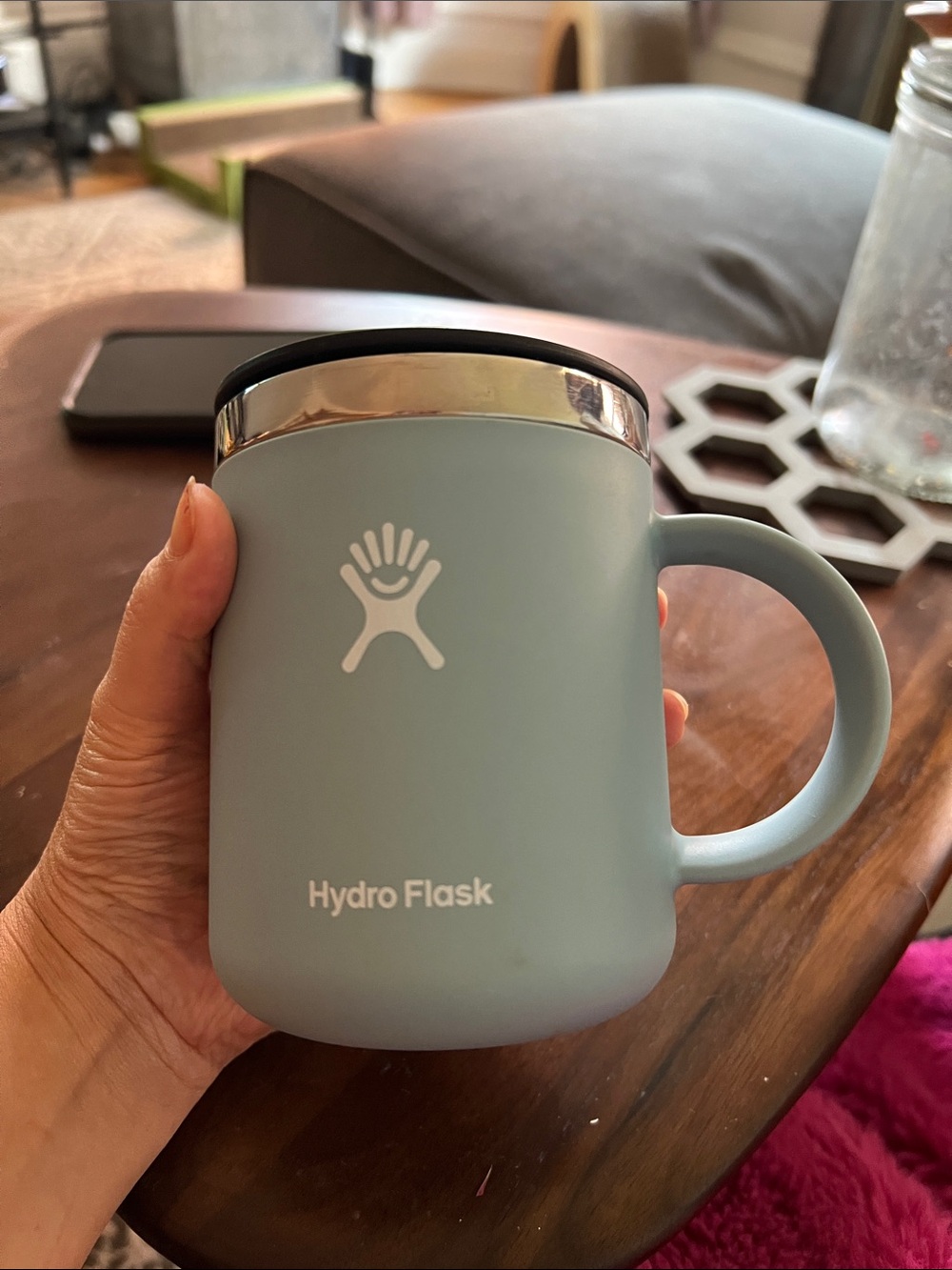 Hydro flask 12 oz coffee mug tumbler black